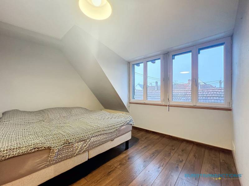 Appartement F3 avec cave et garage au centre de BRUMATH